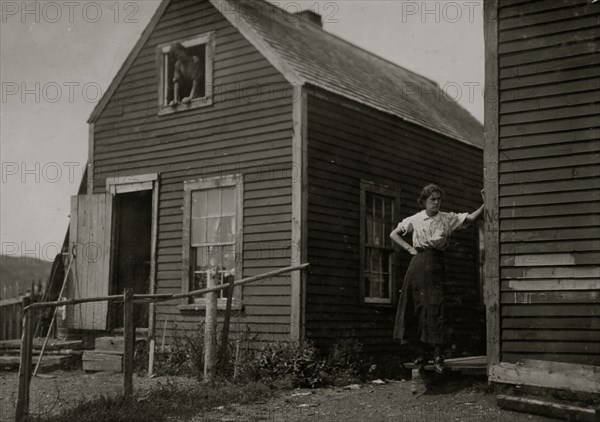 Housing conditions in settlement at Seacoast Cannery #7, Eastport, Me., not very good.  1911