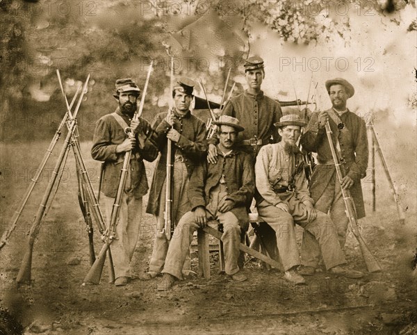 Infantry Pickets in Pose 1863