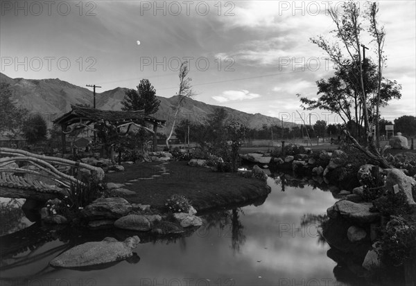 Pool in pleasure park 1943