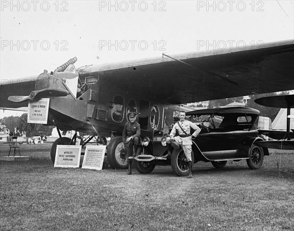 Newest Army Air Service Monoplane 1923