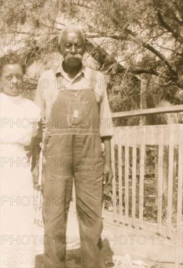 O.W. Green, ex-slave, Del Rio 1937