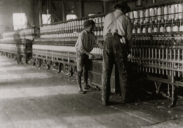 One of the doffers Vivian Cotton Mills, Cherryville, N.C 1908