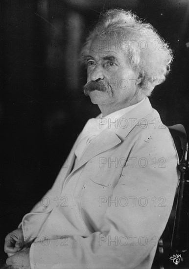 Portrait of Mark Twain