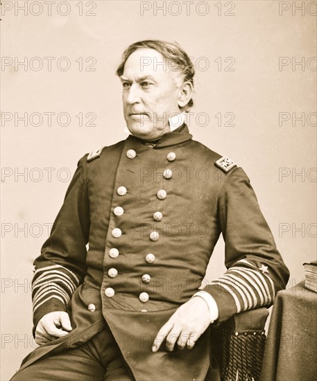 Rear Adm. David Glasgow Farragut, U.S.N. 1863