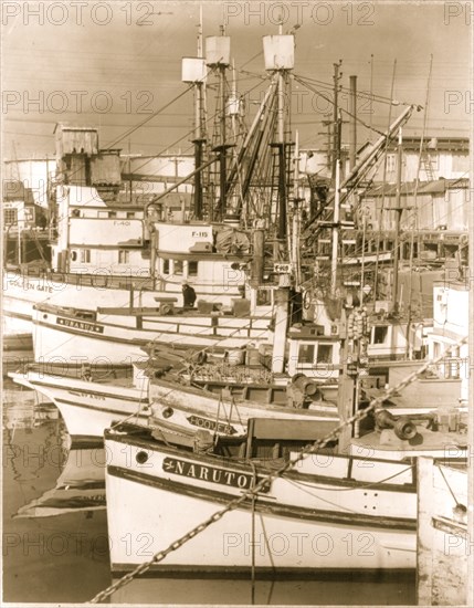 Boats of Japanese Owners impounded in 1942 1942