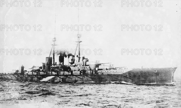 Japanese Warship Kongo 1915