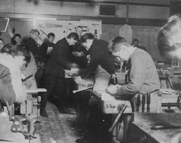 The Shop, Seneca Street Vocational School. 1910