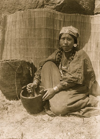 Pounding fish--Wisham 1910