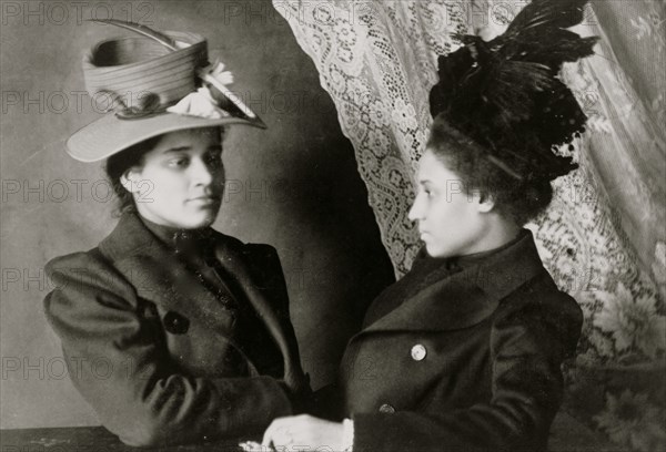 Two African American women 1899