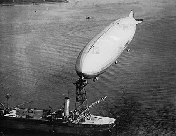 U.S.S. Shenandoah & U.S.S. Patoka 1914