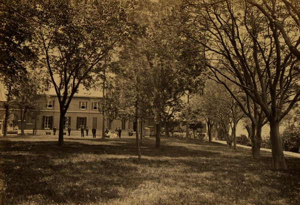 View in arsenal yard, Washington, D.C. 1863