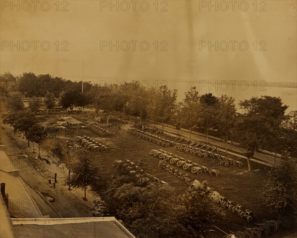 View in arsenal yard, Washington, D.C. 1863