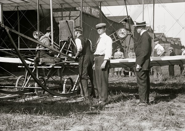 W.R. Kimball & aeroplane