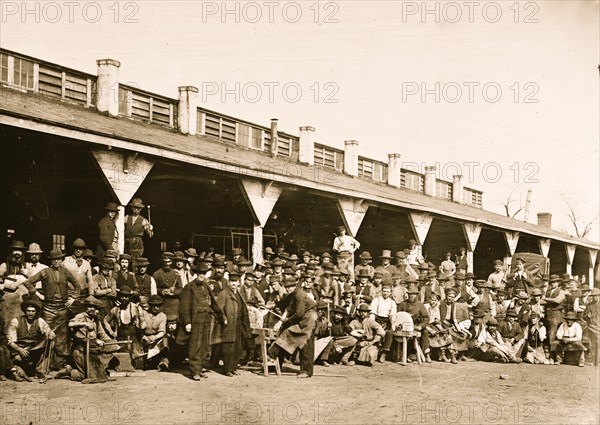 Washington, District of Columbia. Government blacksmith shop 1865