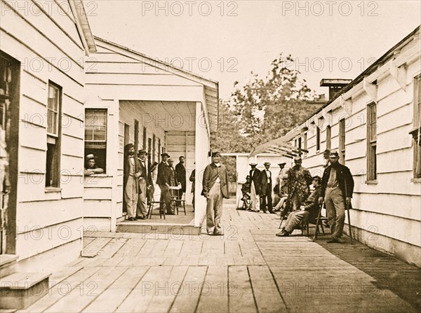 Washington, District of Columbia. Sanitary Commission rest house 1863