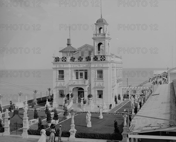 Young's residence on Million Dollar Pier, Atlantic City, N.J.