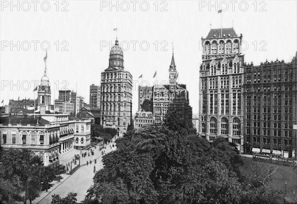 Park Row, New York City 1899