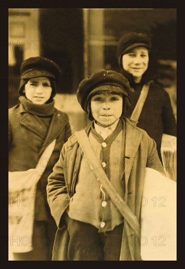 Newsboys 1910