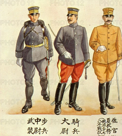 Russo Japanese War Uniform Japan 1904-1905