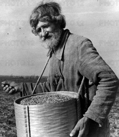 Peasant in the vyborg region, pre-revolution.