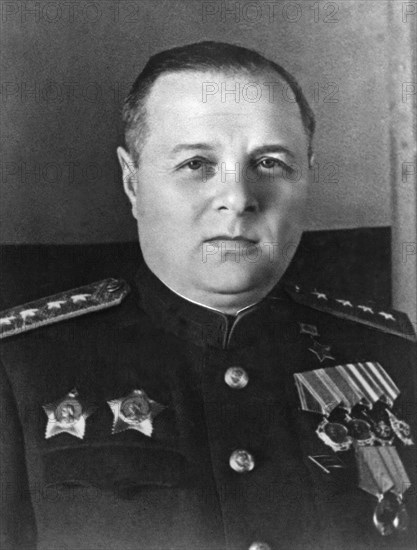 Kirill a, meretskov, marshal of the soviet union, world war 2 soviet commander.