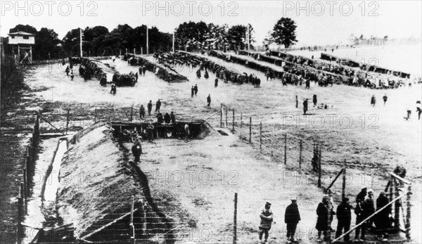 A so-called special zone in erbke, hannover military district, in autumn of 1941 nazis selected from there soviet pows for annihilation in the neuengamme concentration camp.