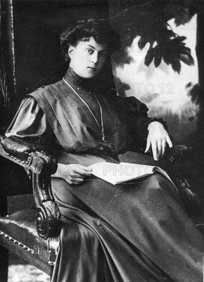 Alexandra kollontai, russian revolutionary, social theorist and stateswoman (1872-1952), kollontai in 1908.