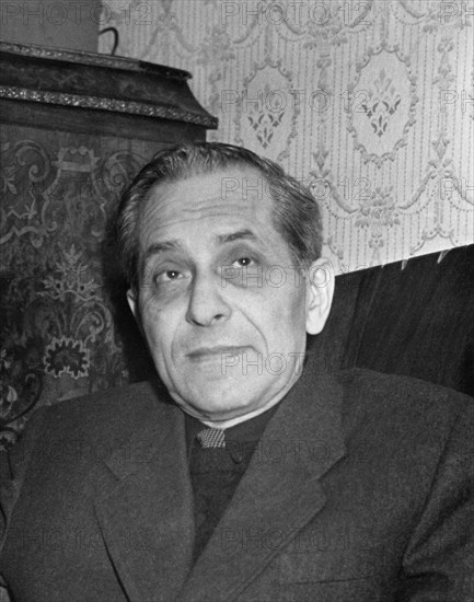 Soviet writer and satirist, mikhail zoshchenko in the early 1950s.