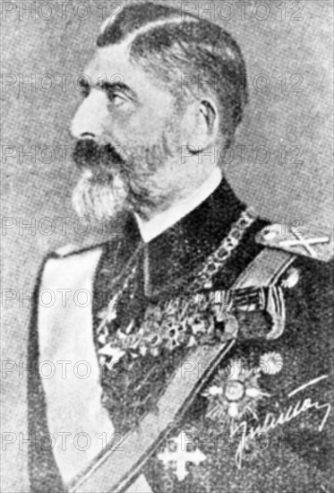 King ferdinand of romania (1914-1927).