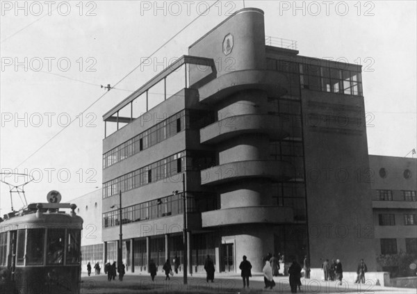 Semen pen, palace of the press, 1932, baku, azerbaijan, ussr.