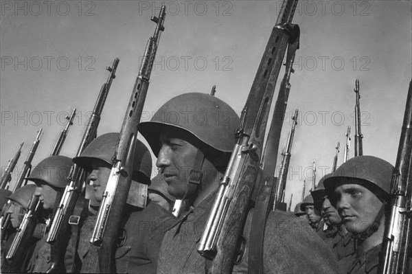 World war 2, red army soldiers, 1941.