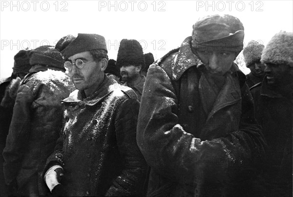 World war 2, battle of stalingrad, the prisoners of the 'pot' at kalacha.