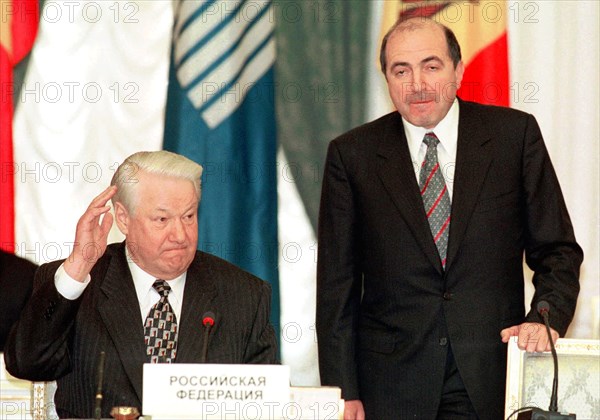 Moscow, russia, march 5, 1999, berezovsky sacked!