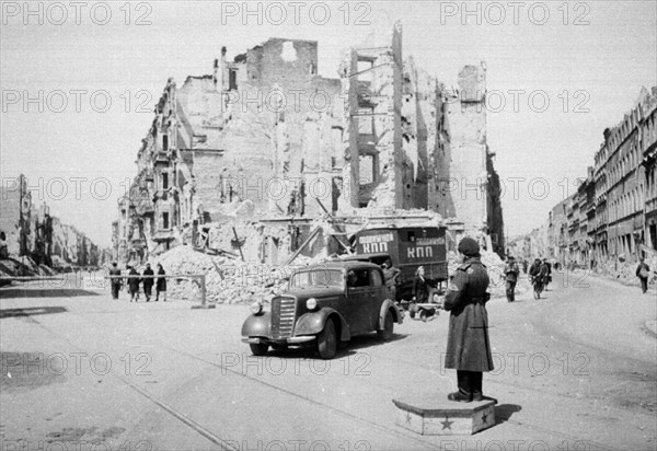 Berlin, germany, world war 2, 1945.