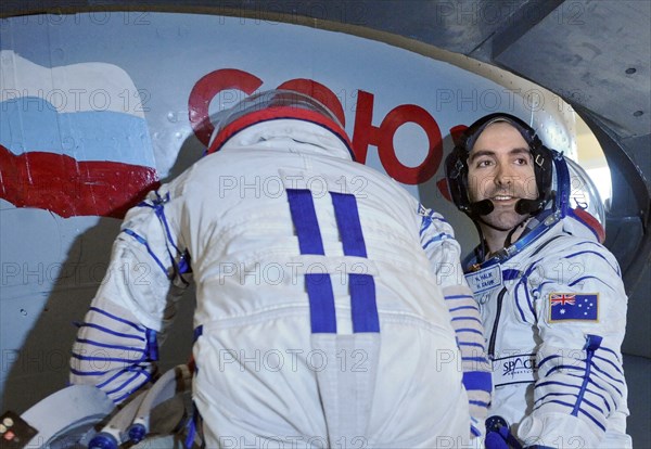 Moscow region, russia, september 18, 2008, space tourist from a backup crew nick halik appears prior to to the examinational training at a cosmonaut training centre in star city outside moscow.