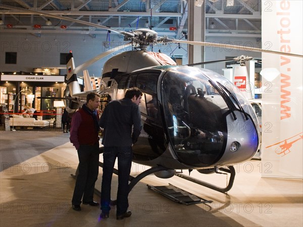 Opening day of the millionaire fair - 2008 exhibition at crocus expo international exhibition centre, moscow, russia, november 27, 2008.