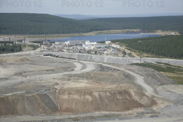 Krasnoyarsk territory, june 2, 2009, a view of yeruda, a little village nearly 750 kilometers from krasnoyarsk, where russian billionaire mikhail prokhorov has got his official residential registration.