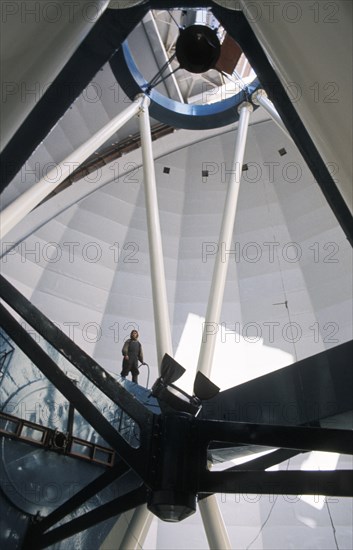 The special astrophysical observatory of the former academy of sciences of the ussr has the bta-6 (big telescope alt-azimuthal), the world's largest optical telescope, built in 1976, it is located near mt, pastukhova in the zelenchuk region of the northern caucasus.