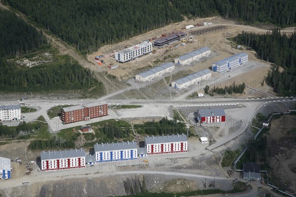 Krasnoyarsk territory, june 2, 2009, a view of yeruda, a little village nearly 750 kilometers from krasnoyarsk, where russian billionaire mikhail prokhorov has got his official residential registration.