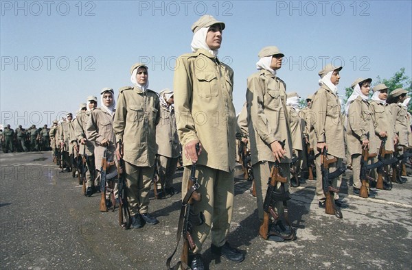 Volunteers - civil guardsmen in iraq of 1998, 20,03,98 .