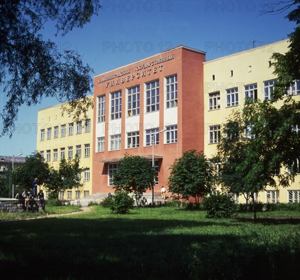 Kaliningrad state university in russia.