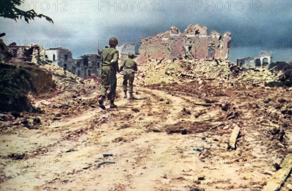 WWII War in Italy 1944 Cisterna di Latina