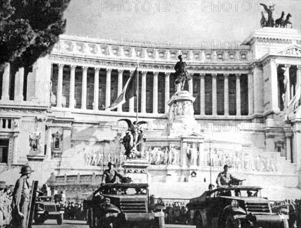 WWII War in Italy 1944 Liberation of Rome