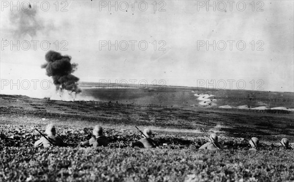 Germany - Belgium, 1914-18.