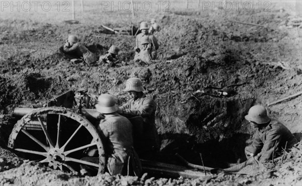 Western Front, Germany - France, 1916.