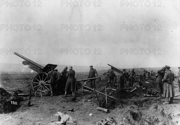 Western Front, Germany - France, 1916.