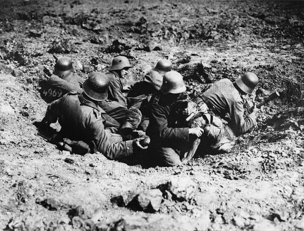 Western Front, Germany - France, 1916.