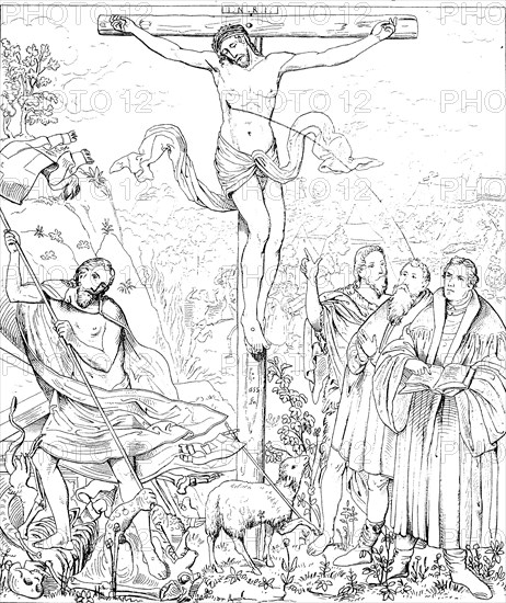 Jesus At The Cross