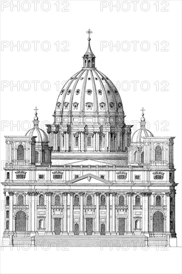 The Papal Basilica Of St. Peter In The Vatican