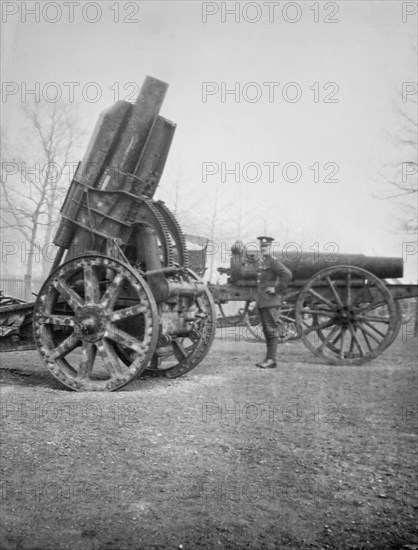 Magic lantern slide  WW1